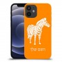 זברה כיסוי מגן קשיח בעיצוב אישי עם השם שלך ל Apple iPhone 12 mini יחידה אחת סקרין מובייל