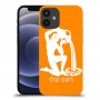 דלי כיסוי מגן קשיח בעיצוב אישי עם השם שלך ל Apple iPhone 12 mini יחידה אחת סקרין מובייל