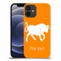 שור כיסוי מגן קשיח בעיצוב אישי עם השם שלך ל Apple iPhone 12 mini יחידה אחת סקרין מובייל