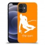 סקִי כיסוי מגן קשיח בעיצוב אישי עם השם שלך ל Apple iPhone 12 mini יחידה אחת סקרין מובייל