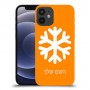 שלג כיסוי מגן קשיח בעיצוב אישי עם השם שלך ל Apple iPhone 12 mini יחידה אחת סקרין מובייל