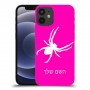 עכביש כיסוי מגן קשיח בעיצוב אישי עם השם שלך ל Apple iPhone 12 mini יחידה אחת סקרין מובייל
