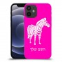זברה כיסוי מגן קשיח בעיצוב אישי עם השם שלך ל Apple iPhone 12 mini יחידה אחת סקרין מובייל