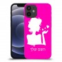 אישה אהבה כיסוי מגן קשיח בעיצוב אישי עם השם שלך ל Apple iPhone 12 mini יחידה אחת סקרין מובייל