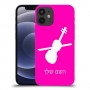כינור כיסוי מגן קשיח בעיצוב אישי עם השם שלך ל Apple iPhone 12 mini יחידה אחת סקרין מובייל