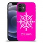 הגה - קפטן - ים כיסוי מגן קשיח בעיצוב אישי עם השם שלך ל Apple iPhone 12 mini יחידה אחת סקרין מובייל