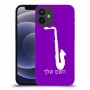 סקספון כיסוי מגן קשיח בעיצוב אישי עם השם שלך ל Apple iPhone 12 mini יחידה אחת סקרין מובייל