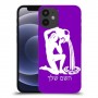 דלי כיסוי מגן קשיח בעיצוב אישי עם השם שלך ל Apple iPhone 12 mini יחידה אחת סקרין מובייל