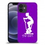 שוליים - אישה כיסוי מגן קשיח בעיצוב אישי עם השם שלך ל Apple iPhone 12 mini יחידה אחת סקרין מובייל