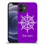הגה - קפטן - ים כיסוי מגן קשיח בעיצוב אישי עם השם שלך ל Apple iPhone 12 mini יחידה אחת סקרין מובייל