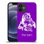 סנטה קלאוס כיסוי מגן קשיח בעיצוב אישי עם השם שלך ל Apple iPhone 12 mini יחידה אחת סקרין מובייל