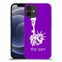 פסל החירות כיסוי מגן קשיח בעיצוב אישי עם השם שלך ל Apple iPhone 12 mini יחידה אחת סקרין מובייל