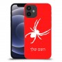 עכביש כיסוי מגן קשיח בעיצוב אישי עם השם שלך ל Apple iPhone 12 mini יחידה אחת סקרין מובייל