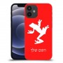 צפרדע טרופית כיסוי מגן קשיח בעיצוב אישי עם השם שלך ל Apple iPhone 12 mini יחידה אחת סקרין מובייל