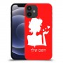 אישה אהבה כיסוי מגן קשיח בעיצוב אישי עם השם שלך ל Apple iPhone 12 mini יחידה אחת סקרין מובייל