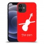 כינור כיסוי מגן קשיח בעיצוב אישי עם השם שלך ל Apple iPhone 12 mini יחידה אחת סקרין מובייל