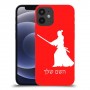 סמוראי כיסוי מגן קשיח בעיצוב אישי עם השם שלך ל Apple iPhone 12 mini יחידה אחת סקרין מובייל