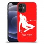 סקִי כיסוי מגן קשיח בעיצוב אישי עם השם שלך ל Apple iPhone 12 mini יחידה אחת סקרין מובייל