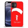 צניחה חופשית כיסוי מגן קשיח בעיצוב אישי עם השם שלך ל Apple iPhone 12 mini יחידה אחת סקרין מובייל