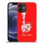 פסל החירות כיסוי מגן קשיח בעיצוב אישי עם השם שלך ל Apple iPhone 12 mini יחידה אחת סקרין מובייל
