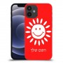 שמש כיסוי מגן קשיח בעיצוב אישי עם השם שלך ל Apple iPhone 12 mini יחידה אחת סקרין מובייל
