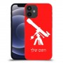 טלסקופ כיסוי מגן קשיח בעיצוב אישי עם השם שלך ל Apple iPhone 12 mini יחידה אחת סקרין מובייל