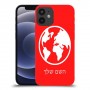 עולם כיסוי מגן קשיח בעיצוב אישי עם השם שלך ל Apple iPhone 12 mini יחידה אחת סקרין מובייל