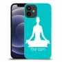 יוגה כיסוי מגן קשיח בעיצוב אישי עם השם שלך ל Apple iPhone 12 mini יחידה אחת סקרין מובייל