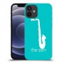 סקספון כיסוי מגן קשיח בעיצוב אישי עם השם שלך ל Apple iPhone 12 mini יחידה אחת סקרין מובייל