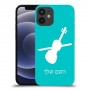 כינור כיסוי מגן קשיח בעיצוב אישי עם השם שלך ל Apple iPhone 12 mini יחידה אחת סקרין מובייל