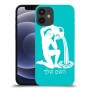 דלי כיסוי מגן קשיח בעיצוב אישי עם השם שלך ל Apple iPhone 12 mini יחידה אחת סקרין מובייל