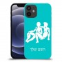 תאומים כיסוי מגן קשיח בעיצוב אישי עם השם שלך ל Apple iPhone 12 mini יחידה אחת סקרין מובייל