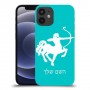קשת כיסוי מגן קשיח בעיצוב אישי עם השם שלך ל Apple iPhone 12 mini יחידה אחת סקרין מובייל