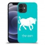 שור כיסוי מגן קשיח בעיצוב אישי עם השם שלך ל Apple iPhone 12 mini יחידה אחת סקרין מובייל