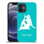 בתולה כיסוי מגן קשיח בעיצוב אישי עם השם שלך ל Apple iPhone 12 mini יחידה אחת סקרין מובייל