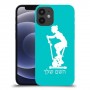 שוליים - אישה כיסוי מגן קשיח בעיצוב אישי עם השם שלך ל Apple iPhone 12 mini יחידה אחת סקרין מובייל