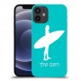 גלישה כיסוי מגן קשיח בעיצוב אישי עם השם שלך ל Apple iPhone 12 mini יחידה אחת סקרין מובייל