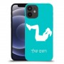 אימון ספורט - אישה כיסוי מגן קשיח בעיצוב אישי עם השם שלך ל Apple iPhone 12 mini יחידה אחת סקרין מובייל