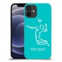 שחקן כדורעף כיסוי מגן קשיח בעיצוב אישי עם השם שלך ל Apple iPhone 12 mini יחידה אחת סקרין מובייל