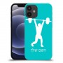 הרמת משקולות כיסוי מגן קשיח בעיצוב אישי עם השם שלך ל Apple iPhone 12 mini יחידה אחת סקרין מובייל