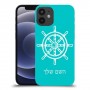 הגה - קפטן - ים כיסוי מגן קשיח בעיצוב אישי עם השם שלך ל Apple iPhone 12 mini יחידה אחת סקרין מובייל