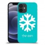 שלג כיסוי מגן קשיח בעיצוב אישי עם השם שלך ל Apple iPhone 12 mini יחידה אחת סקרין מובייל