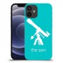 טלסקופ כיסוי מגן קשיח בעיצוב אישי עם השם שלך ל Apple iPhone 12 mini יחידה אחת סקרין מובייל