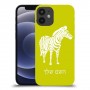 זברה כיסוי מגן קשיח בעיצוב אישי עם השם שלך ל Apple iPhone 12 mini יחידה אחת סקרין מובייל