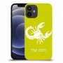 עקרב כיסוי מגן קשיח בעיצוב אישי עם השם שלך ל Apple iPhone 12 mini יחידה אחת סקרין מובייל