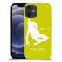 סקִי כיסוי מגן קשיח בעיצוב אישי עם השם שלך ל Apple iPhone 12 mini יחידה אחת סקרין מובייל