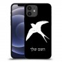ציפור לבלוע כיסוי מגן קשיח בעיצוב אישי עם השם שלך ל Apple iPhone 12 יחידה אחת סקרין מובייל