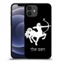 קשת כיסוי מגן קשיח בעיצוב אישי עם השם שלך ל Apple iPhone 12 יחידה אחת סקרין מובייל