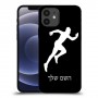 רץ כיסוי מגן קשיח בעיצוב אישי עם השם שלך ל Apple iPhone 12 יחידה אחת סקרין מובייל