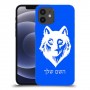 זאב כיסוי מגן קשיח בעיצוב אישי עם השם שלך ל Apple iPhone 12 יחידה אחת סקרין מובייל